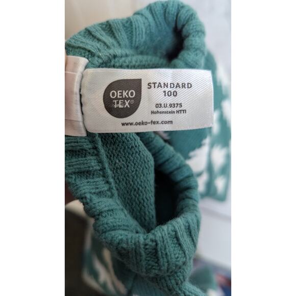 Hannah Anderson green holiday christmas tree sweater size 2T - Picture 8 of 9